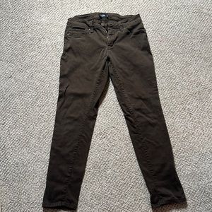 Straight legged pants